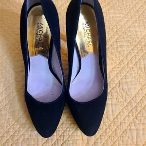 Michael Kors Yasmin Suede High Heels Pumps Shoes 6